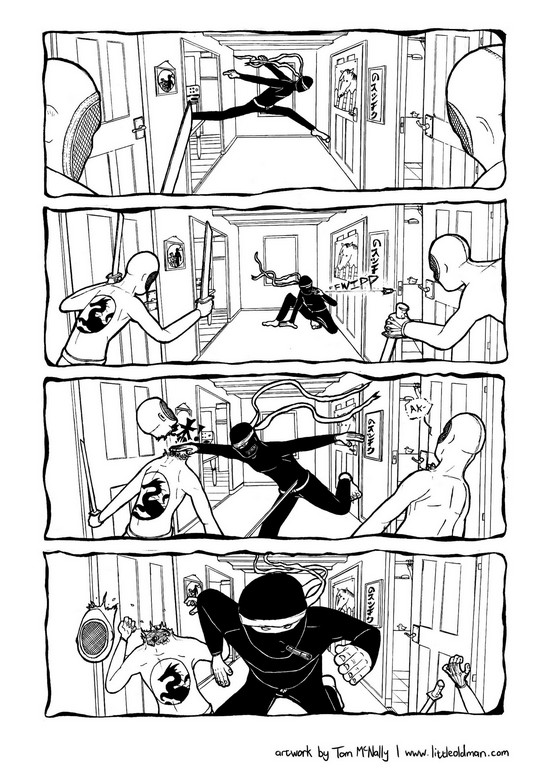 Soggy - A True Ninja Story by Tom McNally Page 2